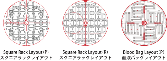 MVE 1500 ラックレイアウト