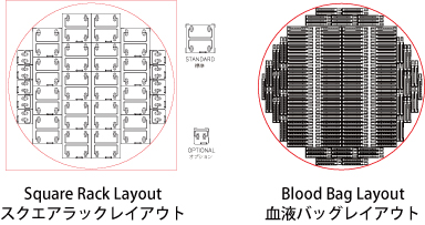 MVE Cabinetラックレイアウト