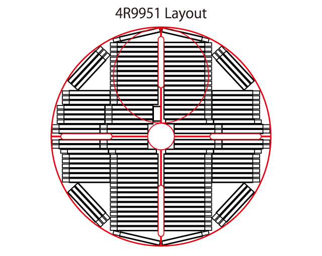 MVE 800 rack layout